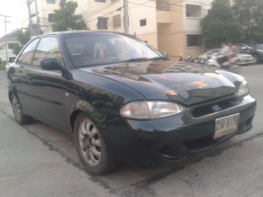 ขายด่วนฮุนไดสปอด์ 2ประตู สีสวยแอร์เย็นเพลงเพาะพร้อมใช้ขาย39000