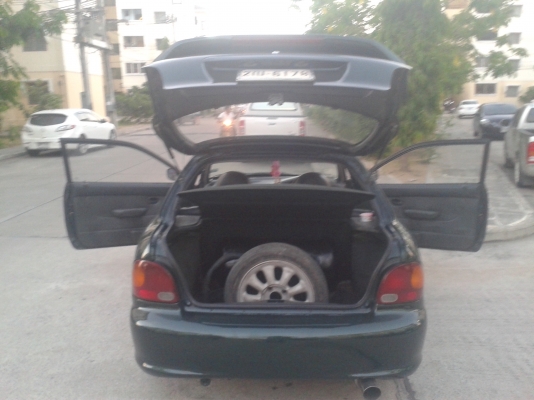 ขายด่วนฮุนไดสปอด์ 2ประตู สีสวยแอร์เย็นเพลงเพาะพร้อมใช้ขาย39000