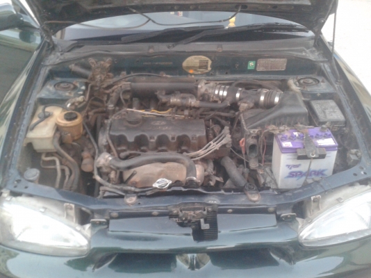 ขายด่วนฮุนไดสปอด์ 2ประตู สีสวยแอร์เย็นเพลงเพาะพร้อมใช้ขาย39000