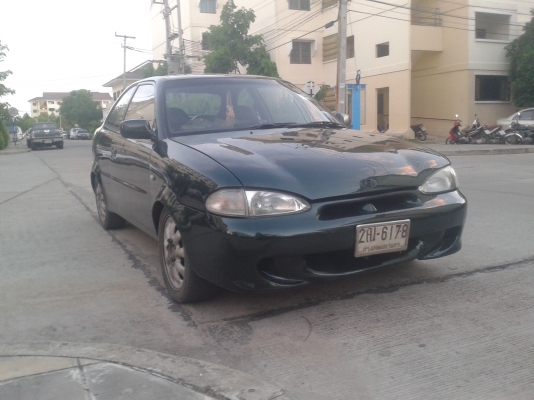 ขายด่วนฮุนไดสปอด์ 2ประตู สีสวยแอร์เย็นเพลงเพาะพร้อมใช้ขาย39000