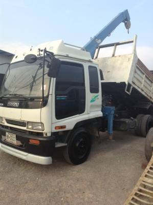 ขายISUZU DEDA(ดั๊ม+เครน) ปี53 เครื่อง195แรง เครน 3ตัน ระบบเบรคจิ๊ฟฟี่ พวงมาลัยพาว์เวอร์ เครื่องดี ขับดี ครัทซีสวยมาก ขาย 880,000 บาท