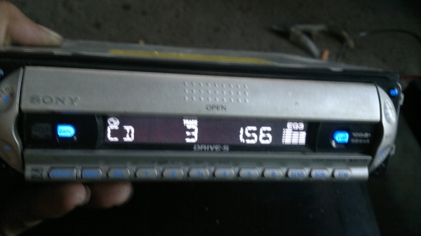 วิทยุ SONY CD/MP3 CDX300S สภาพสวยครับ