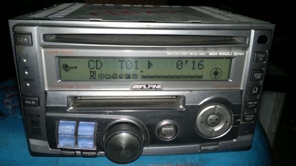วิทยุ CD/Mp3 ALPINE MDA-W900J สภาพสวยมากครับ