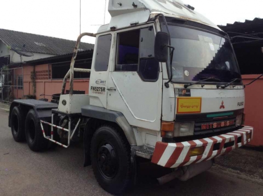 ขายรถ 10ล้อ MITSUBISHI FUSO(FN527) หัวลาก 2 เพลาเครื่อง 220 แรง ปี45 แท้ โบอินเตอร์ เกียร์ 10 สปีด ราคา 760,000 บาท