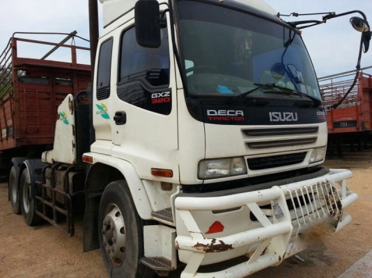 รถอีซูซุ 10 ล้อ หัวลาก  320 แรงม้า.   ปี 46   สนใจติดต่อ 081 - 6079515