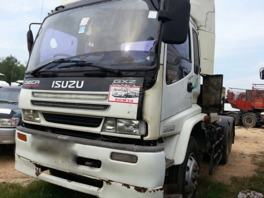 รถอีซูซุ 10 ล้อ หัวลาก  320 แรงม้า.   ปี 46    สนใจติดต่อ 081 - 6079515