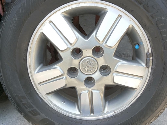 ล้อแม็กซ์ วีโก้ ขอบ15 5รู114 ยาง บริสโตน Leo627 ล้อแม็กซ์ วีโก้ ขอบ15 5รู114 ยาง บริสโตน Leo627