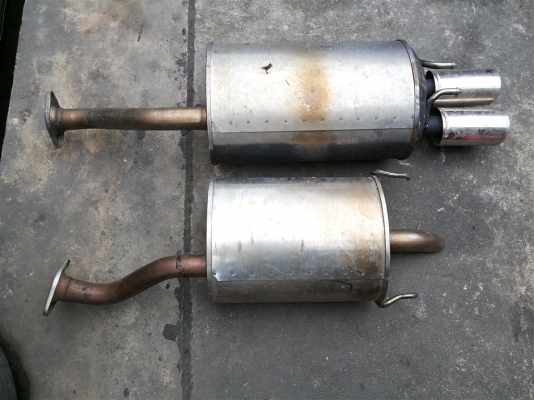 ท่อสภาพใหม่ ของฮอนด้า jazz 2003-2007 อีกอันไม่ทราบรุ่น