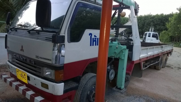 12ล้อรถนอกแท้ๆติดเครนTADANO 5 ตัน รถสวยมากๆ...เล่มพร้อมโอน.