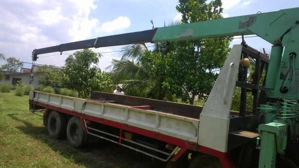 12ล้อรถนอกแท้ๆติดเครนTADANO 5 ตัน รถสวยมากๆ...เล่มพร้อมโอน.