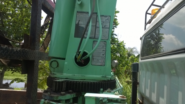 12ล้อรถนอกแท้ๆติดเครนTADANO 5 ตัน รถสวยมากๆ...เล่มพร้อมโอน.