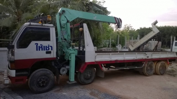 12ล้อรถนอกแท้ๆติดเครนTADANO 5 ตัน รถสวยมากๆ...เล่มพร้อมโอน.