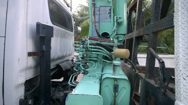 12ล้อรถนอกแท้ๆติดเครนTADANO 5 ตัน รถสวยมากๆ...เล่มพร้อมโอน.