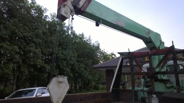 12ล้อรถนอกแท้ๆติดเครนTADANO 5 ตัน รถสวยมากๆ...เล่มพร้อมโอน.