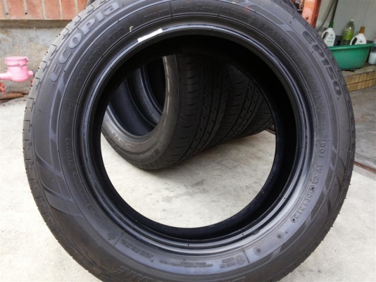 ยางบริสโตน Ecopia 165 65 14 ปียาง2013 ติดรถป้ายแดงปี2014