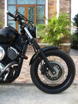 เสร็จแล้ว yamaha dragstar 1100+ ทะเบียน