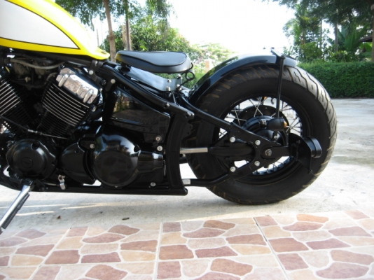 เสร็จแล้วรถสั่งประกอบ dragstar 400 แต่งพร้อมทะเบียน