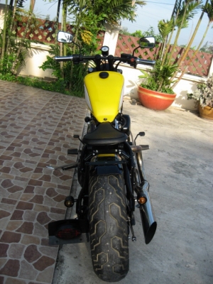 เสร็จแล้วรถสั่งประกอบ dragstar 400 แต่งพร้อมทะเบียน