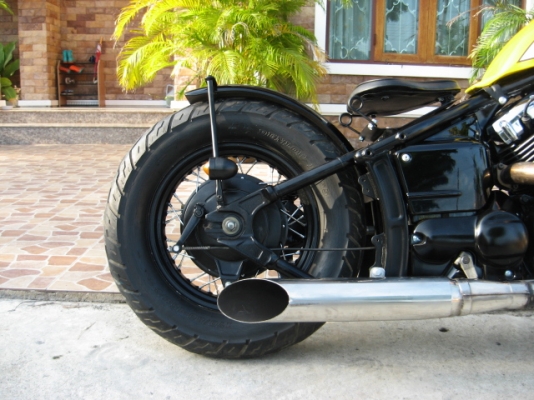 เสร็จแล้วรถสั่งประกอบ dragstar 400 แต่งพร้อมทะเบียน