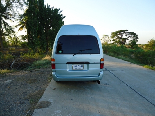 รถตู้  Toyota commuter  ปี 96 ขับดี   ประหยัด แก๊ส  LPG  เอกสารพร้อมโอน