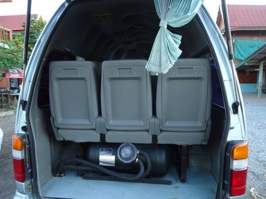 รถตู้  Toyota commuter  ปี 96 ขับดี   ประหยัด แก๊ส  LPG  เอกสารพร้อมโอน