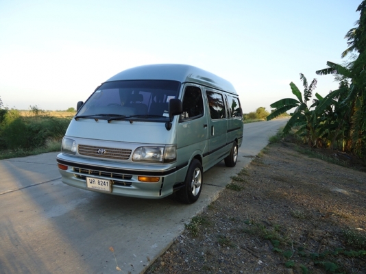 รถตู้  Toyota commuter  ปี 96 ขับดี   ประหยัด แก๊ส  LPG  เอกสารพร้อมโอน
