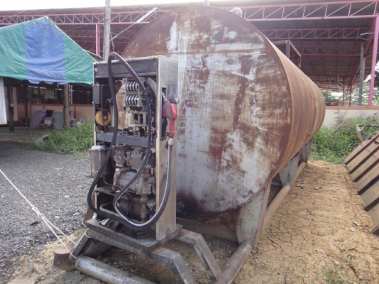 ถังน้ำมัน 9,000 ลิตร + หัวจ่าย ขาย 67,000 บาท