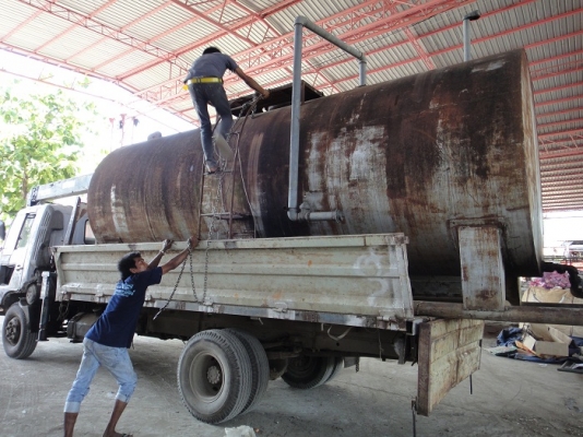 ถังน้ำมัน 9,000 ลิตร + หัวจ่าย ขาย 67,000 บาท