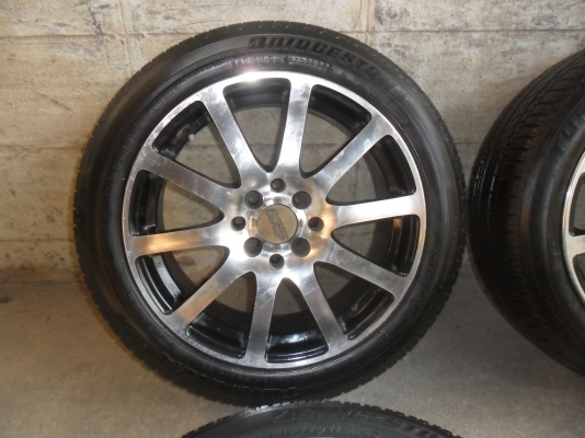 ล้อแม็ก 16นิ้ว 4รู100/114 พร้อมยาง สวยๆ 4 ล้อ ราคา 4800 บาท