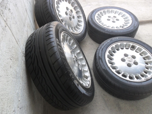 ล้อแม็ก 16นิ้ว 5รู114 เซฟิโล พร้อมยาง สวยๆ 4 ล้อ ราคา 3800 บาท