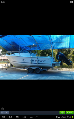 trophy 2509 ( 27F) เครื่อง suzuki 250 4f