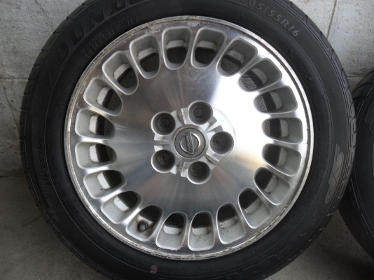 ล้อแม็ก 16นิ้ว 5รู114 เซฟิโล พร้อมยาง สวยๆ 4 ล้อ ราคา 3800 บาท