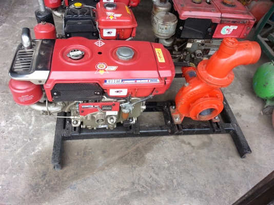 ขายเครื่องสูบน้ำ ขนาด 4"ออก4"พร้อมเครื่องคูโบต้า ET-110พร้อมใช้