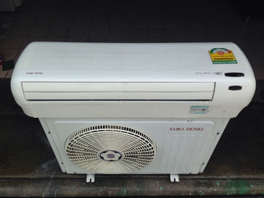 **** ขายแอร์ SAIJO DENKI 13000 BTU สภาพสวย ****