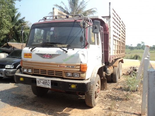 Hino FL176 180 แรง สองเพลาดั้มพ์