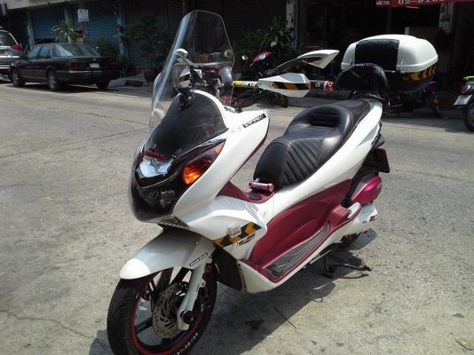 Pcx 150 i ปี 56 หลุดจำนำ ไม่มีเล่ม เอกสารจำนำครบ รถสวยมาก แต่งเต็มๆ ภาษี พรบ.ครบๆ