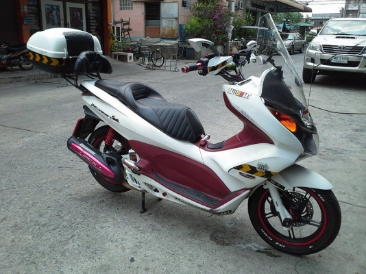 Pcx 150 i ปี 56 หลุดจำนำ ไม่มีเล่ม เอกสารจำนำครบ รถสวยมาก แต่งเต็มๆ ภาษี พรบ.ครบๆ