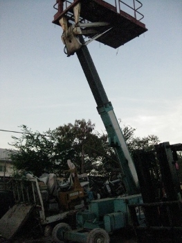 ขาย- รถกระเช้า AICHI 200 มือสองญี่ปุ่น ยกสูง 6 เมตร รุ่น 3 ปลอก พร้อมใช้งาน