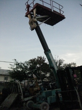 ขาย- รถกระเช้า AICHI 200 มือสองญี่ปุ่น ยกสูง 6 เมตร รุ่น 3 ปลอก พร้อมใช้งาน