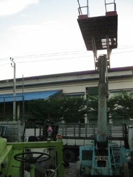 ขาย- รถกระเช้า AICHI 200 มือสองญี่ปุ่น ยกสูง 6 เมตร รุ่น 3 ปลอก พร้อมใช้งาน