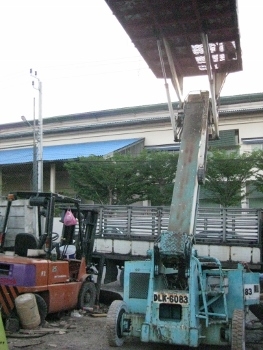 ขาย- รถกระเช้า AICHI 200 มือสองญี่ปุ่น ยกสูง 6 เมตร รุ่น 3 ปลอก พร้อมใช้งาน