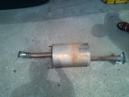 หม้อพักปลายโรงงาน Honda 3ใบ es,fd,jazz