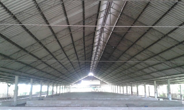 ขายโครงสร้างเหล็ก ราคาถูก สภาพสวย ขนาดกว้าง 20 ยาว 80 เมตร