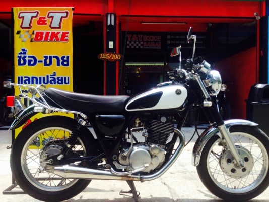 ต้ำพระราม2ขาย YAMAHA SR400ปี96 สภาพนางฟ้า เอกสารอินวอย์ ของเเต่งมี ไมล์แต่ง ชุดหัวเทียน NGK