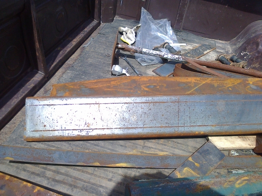 ปลอกงายาว 2เมตร  เหล็กหนา 4มิล