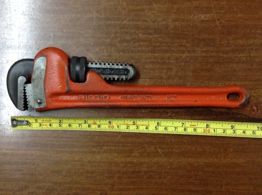 ขายประแจขันท่อ RIDGID 10"