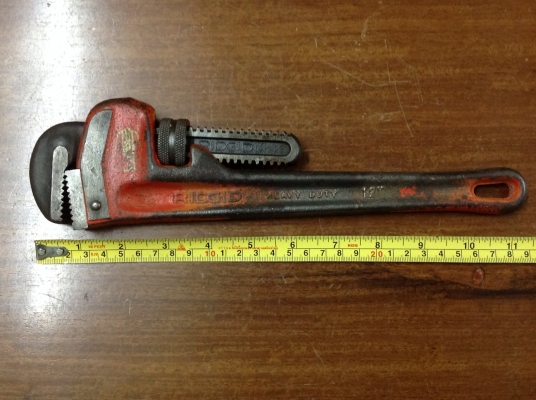 ขายประแจขันท่อ RIDGID 12"
