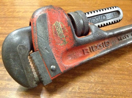 ขายประแจขันท่อ RIDGID 12" ขายประแจขันท่อ RIDGID 12"