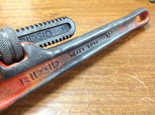 ขายประแจขันท่อ RIDGID 12" ขายประแจขันท่อ RIDGID 12"