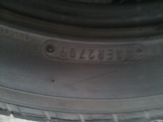 ขายยาง 195-55-R15 สภาพดี 4 เส้น 1200 บาท